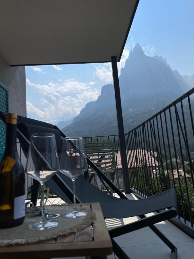 Amontis Dolomites Apartment Siusi Bagian luar foto